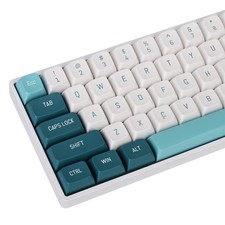 163 Keys CSA Profile PBT Keycaps Set Double Shot Custom Green Forest 7U Key picture