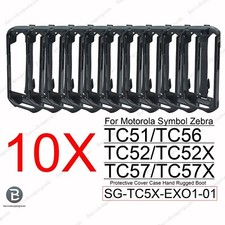 10Pcs Black Protective Cover Hand Rugged Boot for Zebra TC51 TC56 TC52 TC57 Lots picture