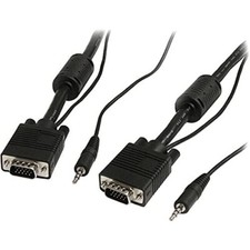 StarTech.com MXTHQMM15A 15 ft. Coax High Resolution Monitor VGA Cable with Audio picture