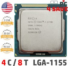 3rd Gen Intel Core i7-3770K CPU 3.50GHz (Turbo 3.90GHz) 4 Core 8M LGA-1155 SR0PL picture