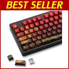 Artistic Kanagawa Wave Keycaps for Mechanical Keyboards picture