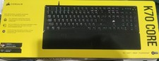 Corsair K70 CORE Gaming Keyboard, MLX Red, Double-Shot PBT, RGB, Black picture