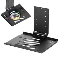 AVLT Adjustable Laptop Tray with Support for 120mm Fans Compatible Black picture