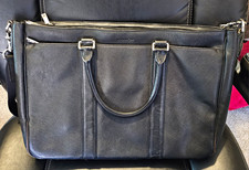 Coach Lexington Saffiano Metro Leather Briefcase Adjustable Strap  picture
