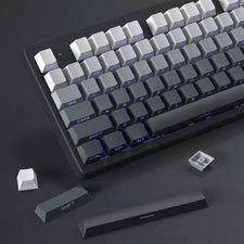 Doubleshot PBT Keycap Set Side Print Shine Through Backlit Keycaps For Cherry picture