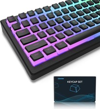 Womier Pudding Keycaps, 165-Key PBT Shine-Through Set for Mechanical Keyboards picture