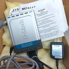 D-Link DI-524 Wireless High-Speed Router - 54 Mbps - AirPlus G Working picture