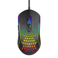 Laser Gaming Mouse USB Wired PC RGB Backlit Ergonomic 6 Buttons 12800 DPI picture