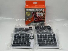 SteelSeries PRISMCAPS Black Standard Doubleshot PBT Keycap Set - 104 Pieces picture