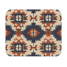 Southwestern Aztec Pattern Mouse Pad | Geometric Tribal Desk Mat picture