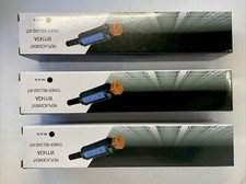 3 Pack Toner Reload Kit Replacement for HP 143A W1143A 143AD W1143AD Black picture