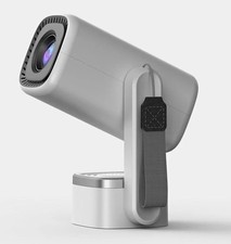 DLP Portable Projector 1080p/4K Max Wi‑Fi Bluetooth 180° Auto Keystone picture