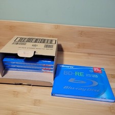 **NEW  SEALED** - Blu-Ray Disc BUNDLE LOT (4) BD-RE 25GB Rewritable  picture
