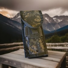 Us Army ACU Digital Camouflage Nylon Waterproof Phone Pouch Survival Outdoor Bag picture