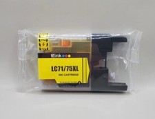 NEW Factory Sealed~ EZink  LC71/75XL  Yellow Ink Cartridge~  picture