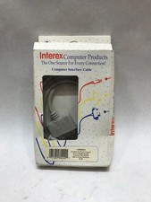 NIB Interex I-4/Mold 6FT IBM PC/XT/AT/Comp & PS/2 to Parallel DB25 to 36 Pin -DW picture