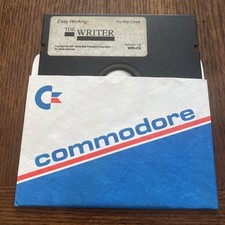 Easy Working The Writer Commodore 64 - 5.25 floppy Disk only picture