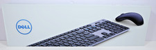 NEW SEALED- GKV4F Dell Premier KM717 Wireless Keyboard Mouse Combo Gray LTN picture