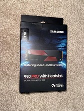 Samsung 990 PRO with Heatsink 1TB PCIe 4.0 NVMe M.2 SSD - Brand New picture