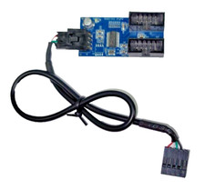Motherboard USB 2.0 9pin Header 1 to 2 Extension Hub Splitter Adapter picture