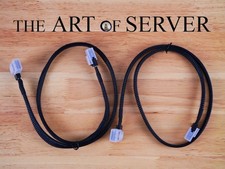 Dell PowerEdge R710 SAS cable set 6-bay backplane to H200 (replaces P110M N170M) picture