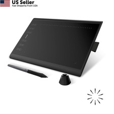 HUION Inspiroy H1060P Graphics Drawing Tablet, 10 x 6.25 in, Large, Black picture