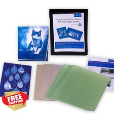 ACADOIT Sun Print Paper Cyanotype A5 20 Sheets picture