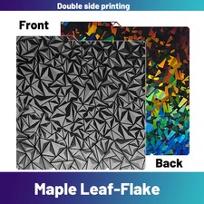 Holographic hot bed For Anycubic Kobra S1 Plate Pei Sheet 264x276 PEI Textured picture