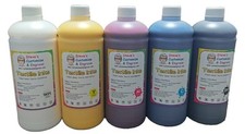 Yellow Textile Garment Ink For Epson F1080 XP600 Printhead DTF Printer 1000ml picture