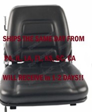 SUSPENSION FORKLIFT SEAT WITH SAFETY SWITCH LIFT TRUCK FAST SHIPPING CHAIR NEW picture