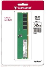 Transcend JetRAM 32GB DDR5 SDRAM Memory Module (jm5600ale-32g) (jm5600ale32g) picture