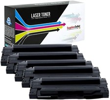 5 Pack Compatible Black Toner Cartridge for Dell 1130 1133 1135 Printers picture