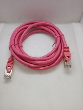 Pink Cat6 cable 10 feet Shielded picture