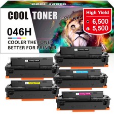 Toner Combo for Canon 046H Imageclass Mf733cdw Mf731cdw Mf735cdw LBP-654cdw LOT picture