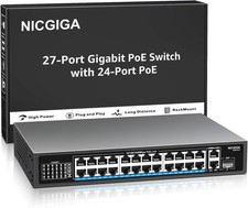 High-Performance 24-Port PoE Switch with Lightning Protection for Safe Operation picture