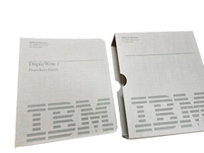 Rare Vintage 70's IBM Displaywrite 2 Procedures Guide Booklet picture