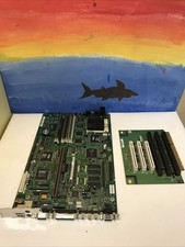 Vintage NEC PC Power Player 2010 Pentium Socket 7 Motherboard + CPU + Ram + rise picture