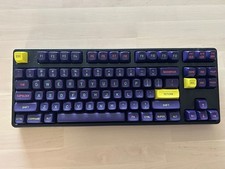 Drop CTRL + MiTo MT3 Cyber Custom Keycap Set Cherry Blue RGB Mechanical switches picture