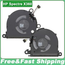 Original Laptop CPU GPU Inter Cooling Fan For HP Spectre X360 13-AW TPN-Q225 picture