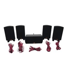 Klipsch ProMedia 5.1 Satellite Speakers w/ Center Speaker (Set Of 5) & Wires picture