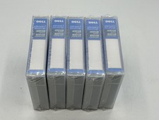 Factory Sealed 5 LOT Dell LTO Ultrium 3 400GB/800GB Data Cartridges 0HC591 picture