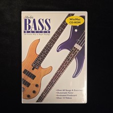 eMedia Bass Basics Instructional CD‑ROM Win/Mac Beginner Lessons New Sealed picture