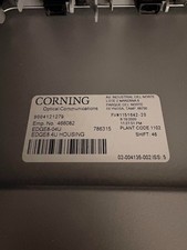 Corning EDGE8-04U Fiber Optic Housing 4U Rack Holds up to 72 Modules or Panels picture