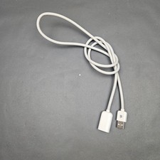Apple White USB Extension Cable USB Male To Female Round Data Adapter Cord picture