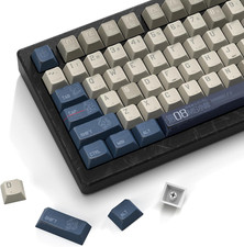 XVX Japanese Gundam Keycaps- Retro PBT Keyboard Caps Dye Sublimation Keycaps... picture