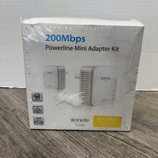 Tenda P200 Powerline Mini Adapters Up to 200Mbps PLC Adapters - picture