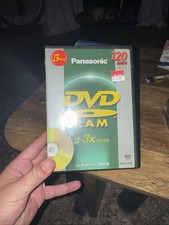 Panasonic DVD RAM 2-3x Speed for Video & Data 120 Minute 4.7Gb Pack of 5 in Case picture