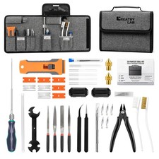 CreatryLab 3D Printer Tools, 38-Piece Maintenance 38-piece, Grey picture