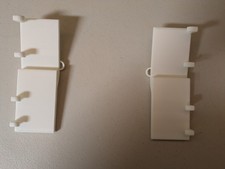 Lenovo Duet 11 Snap-On Hinge Rails – Lap Stability Adapter 3D Printed, No Mods picture