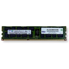 Samsung 64GB 8x8GB PC3 Reg 1333MHz 2Rx4 1.5V DDR3 Server RAM M393B1K70CH0-CH9Q5 picture